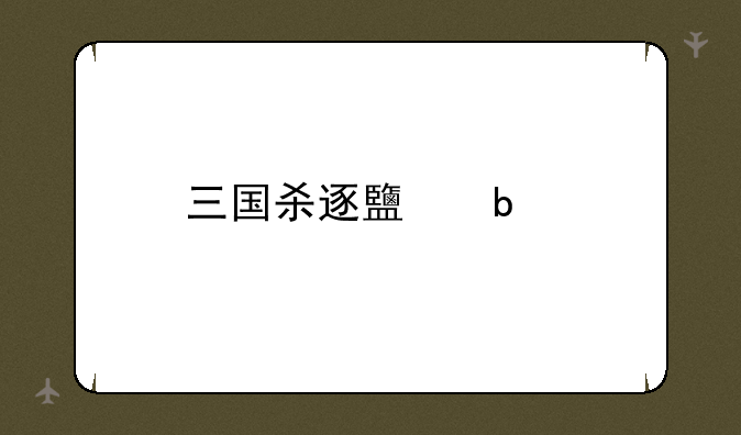三国杀逐鹿阵容