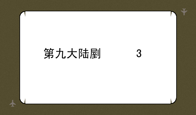 第九大陆副职业