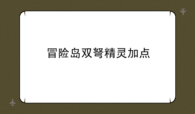冒险岛双弩精灵加点