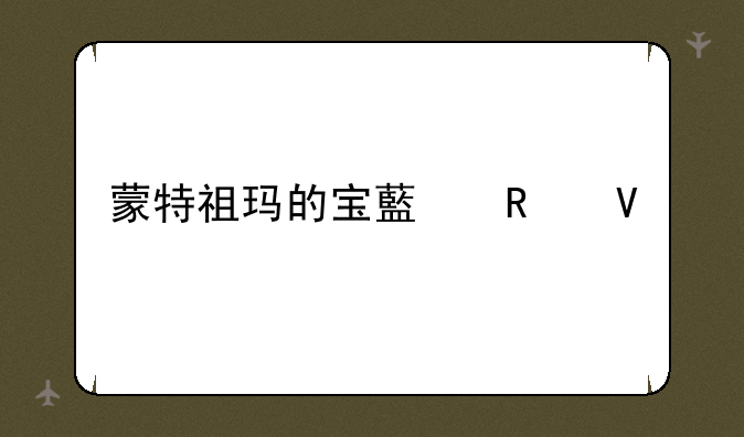 蒙特祖玛的宝藏攻略