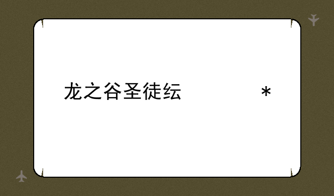 龙之谷圣徒纯奶加点